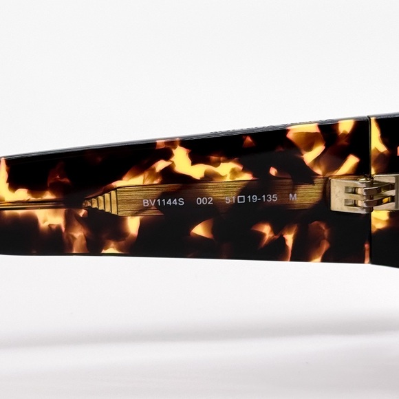 NEW BOTTEGA VENETA BV1144S 002 BROWN HAVANA CAT EYE WOMEN SUNGLASSES - Picture 9 of 11